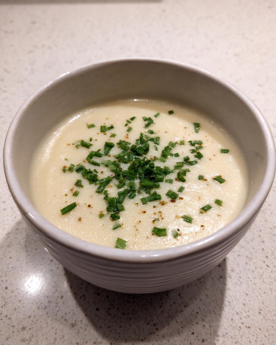 Light & Creamy Cauliflower Soup - detail 1
