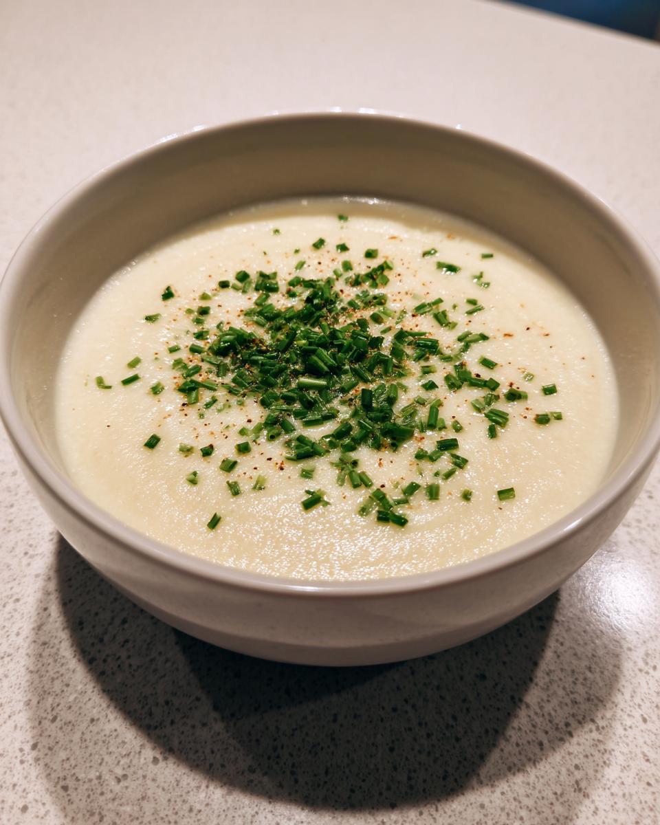 Light & Creamy Cauliflower Soup - detail 2