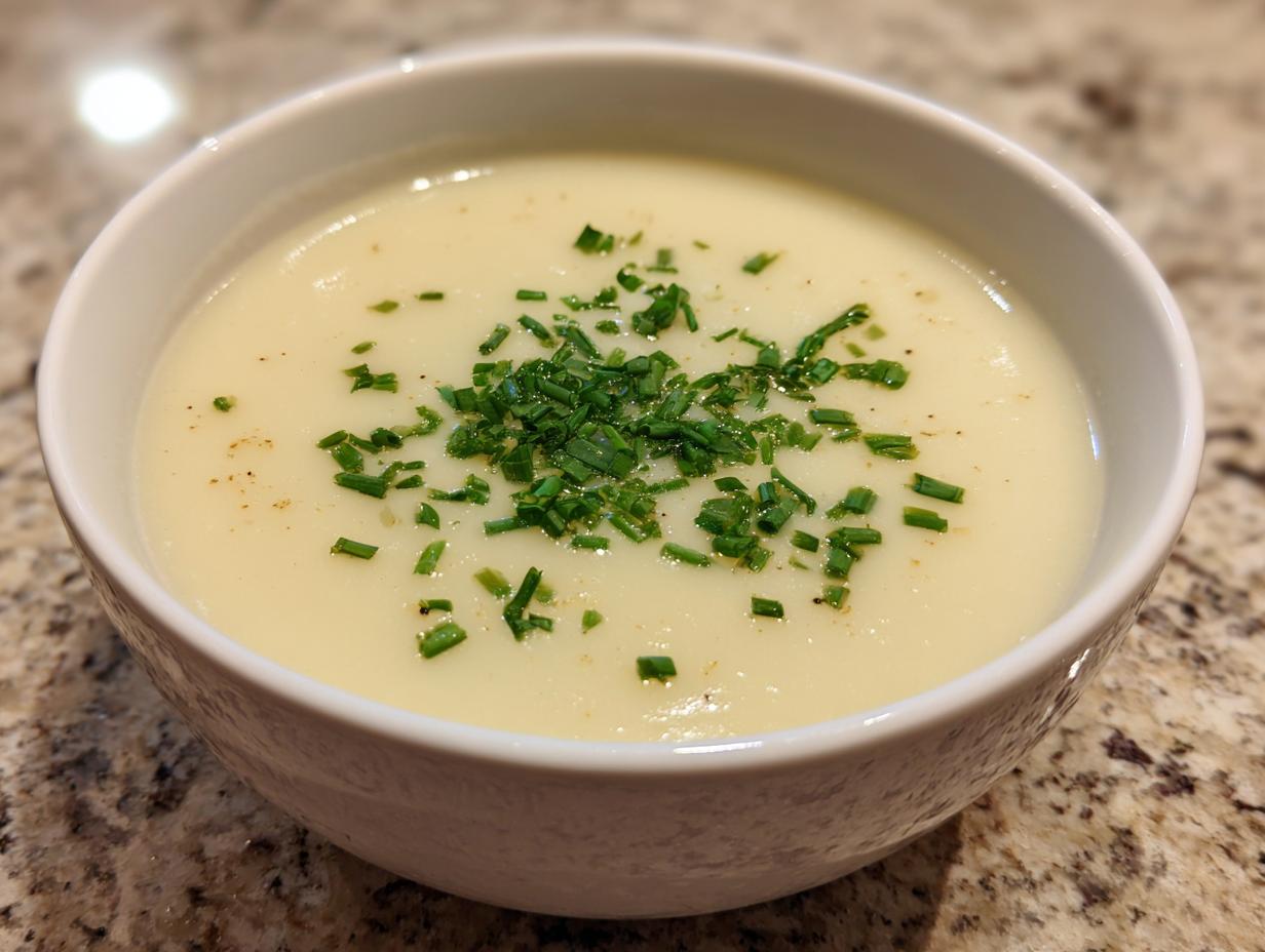 Light & Creamy Cauliflower Soup - detail 5
