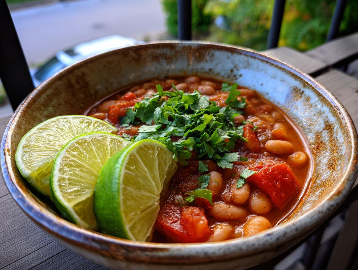 MEXICAN PINTO BEAN SOUP - detail 1