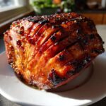 Maple Bourbon Glazed Ham