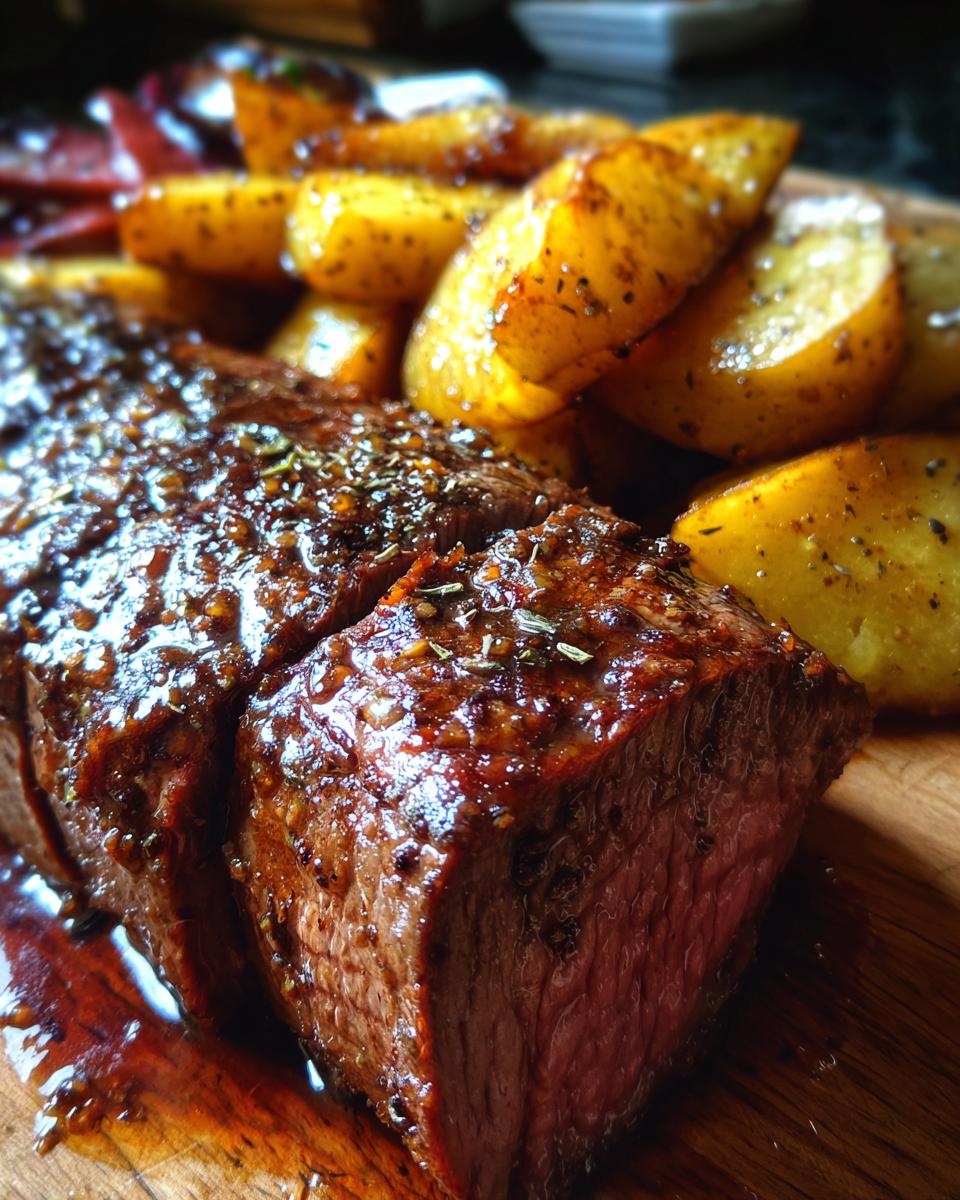 Maple Glazed beef Tenderloin - detail 2