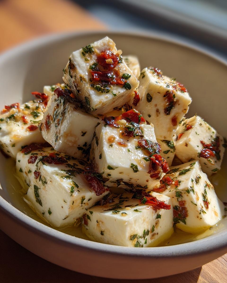 Marinated Mozzarella Cubes - detail 1