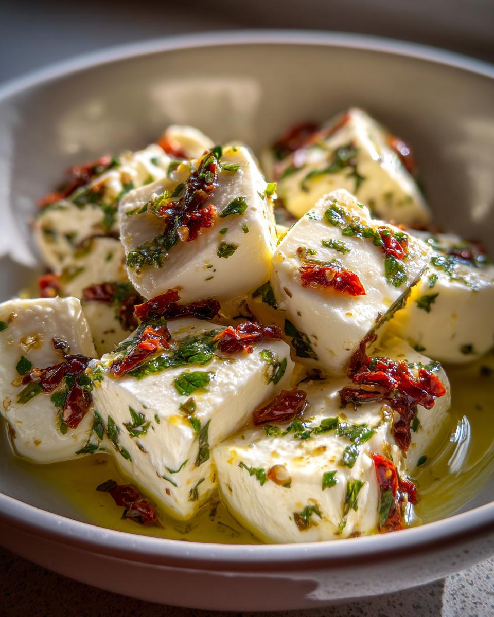 Marinated Mozzarella Cubes - detail 2