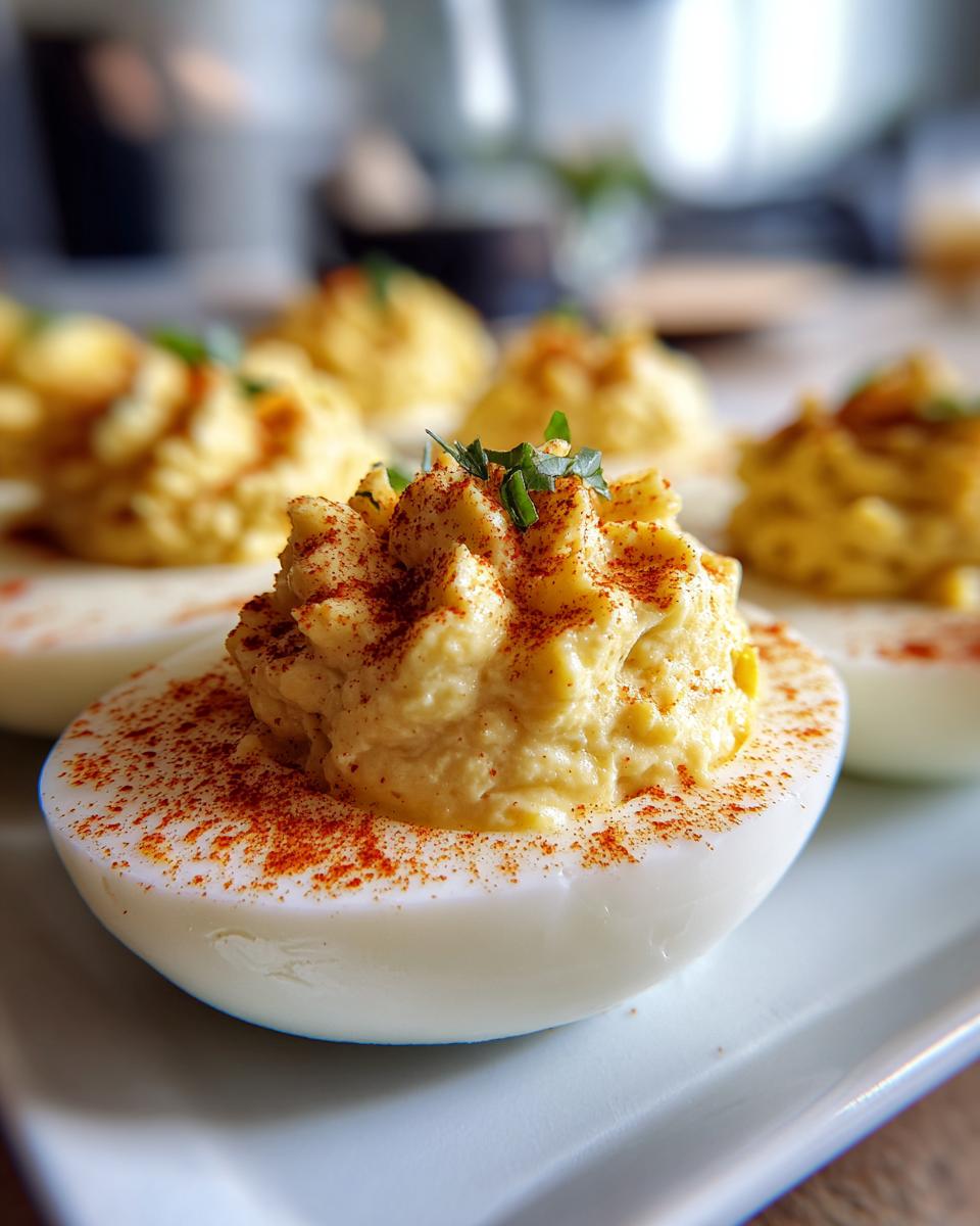 Million Dollar Deviled Eggs - detail 1