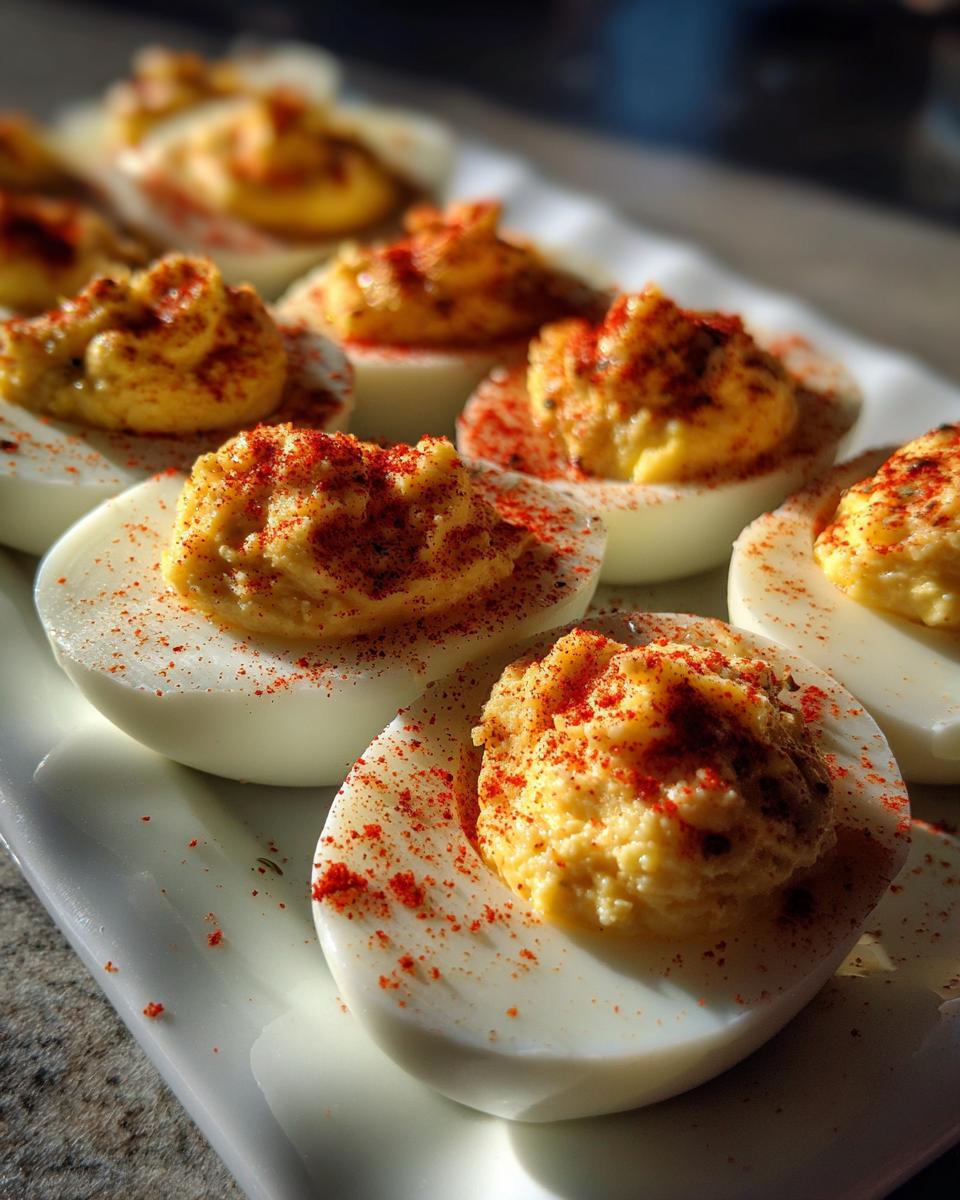 Million Dollar Deviled Eggs - detail 2