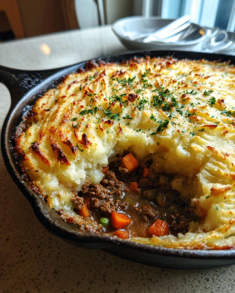 My famous homemade shepherds pie - detail 1