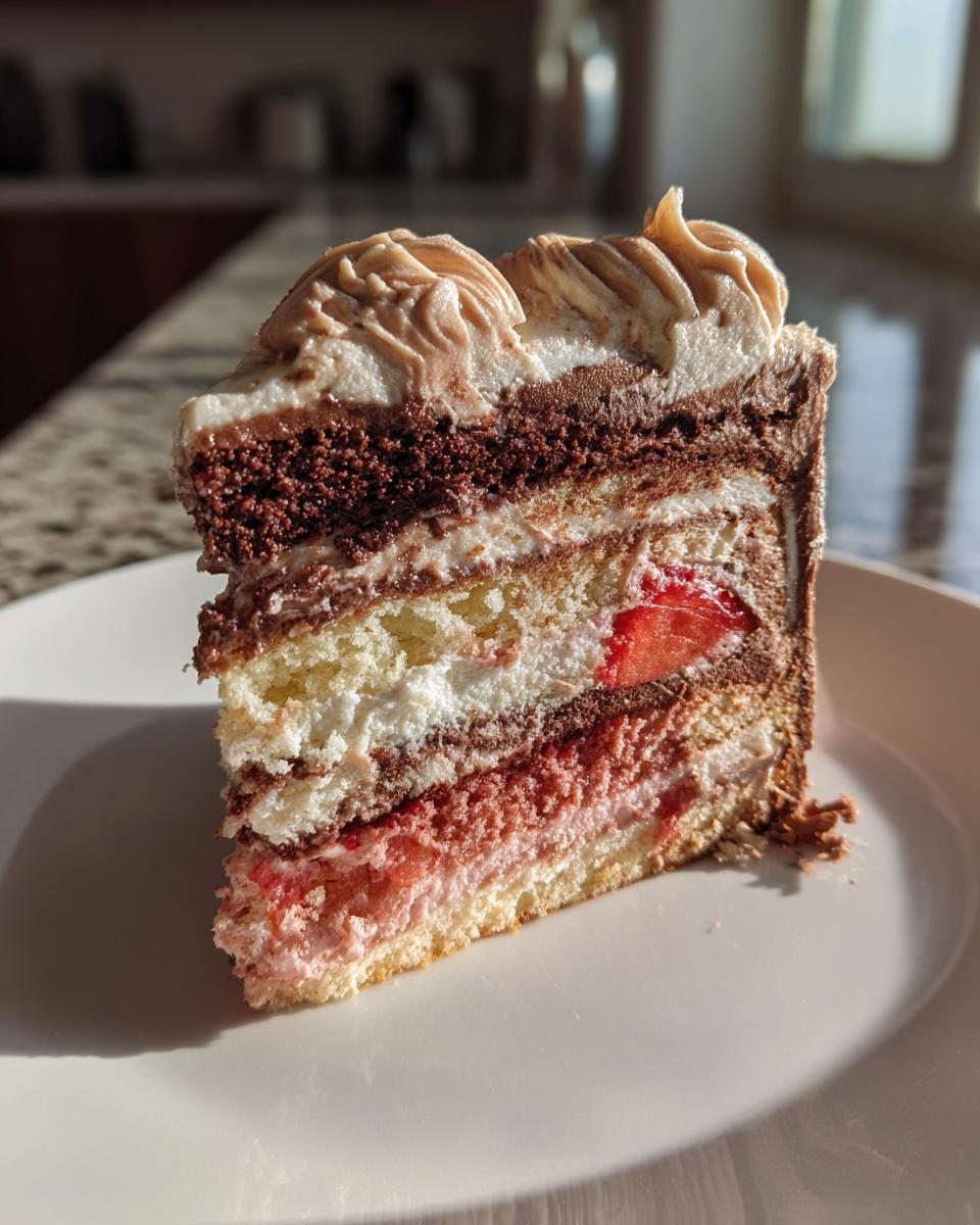 Neapolitan Cake - detail 2
