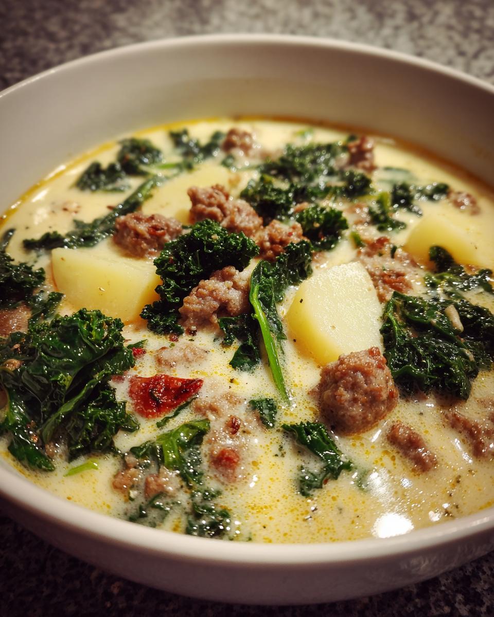 Olive Garden Zuppa Toscana - detail 2