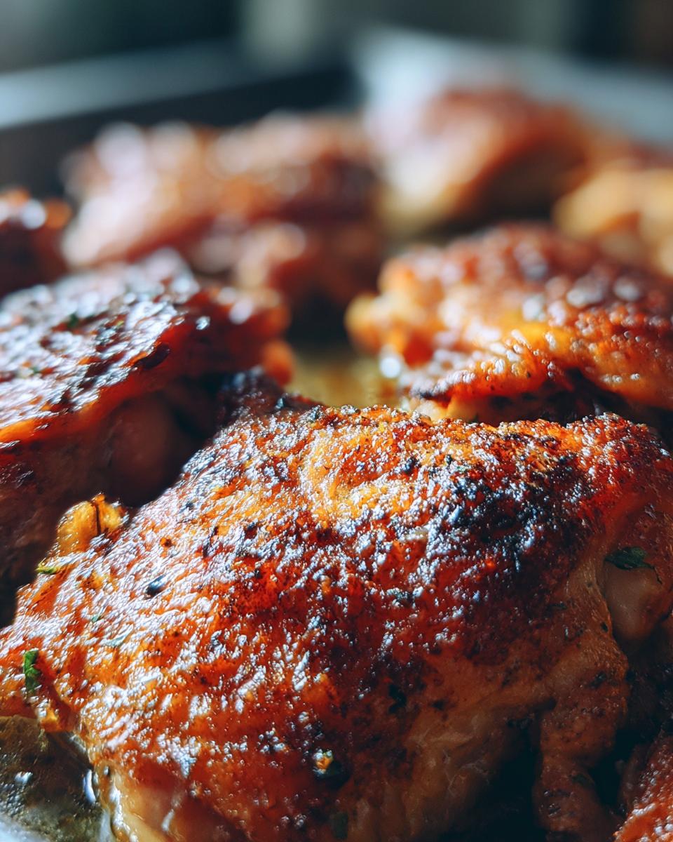 Oven Baked Chicken Thighs - detail 1
