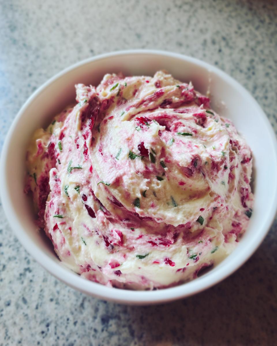 Perky Cranberry Jalapeno Cream Cheese Dip Recipe (VIDEO) - detail 1
