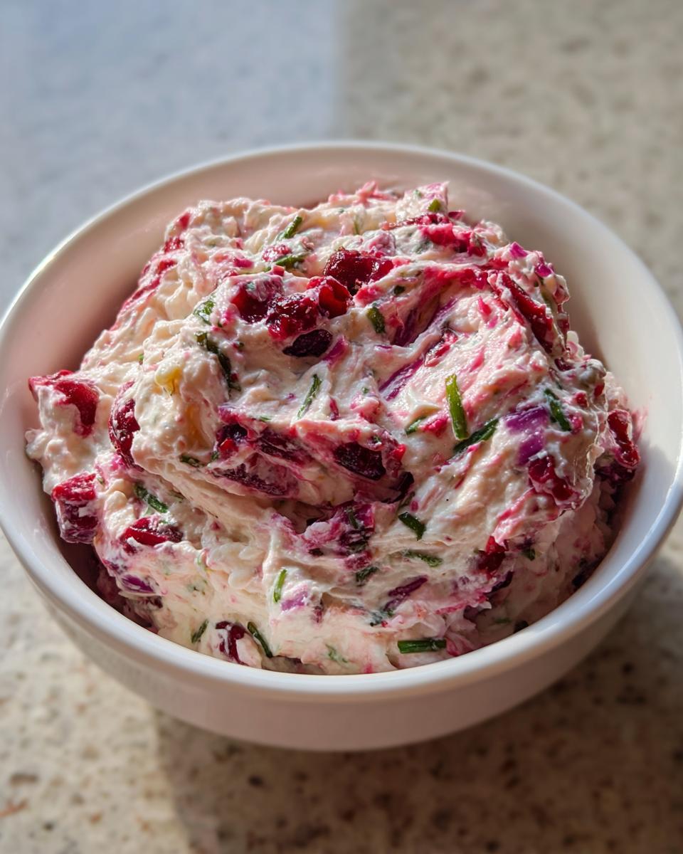 Perky Cranberry Jalapeno Cream Cheese Dip Recipe (VIDEO) - detail 2