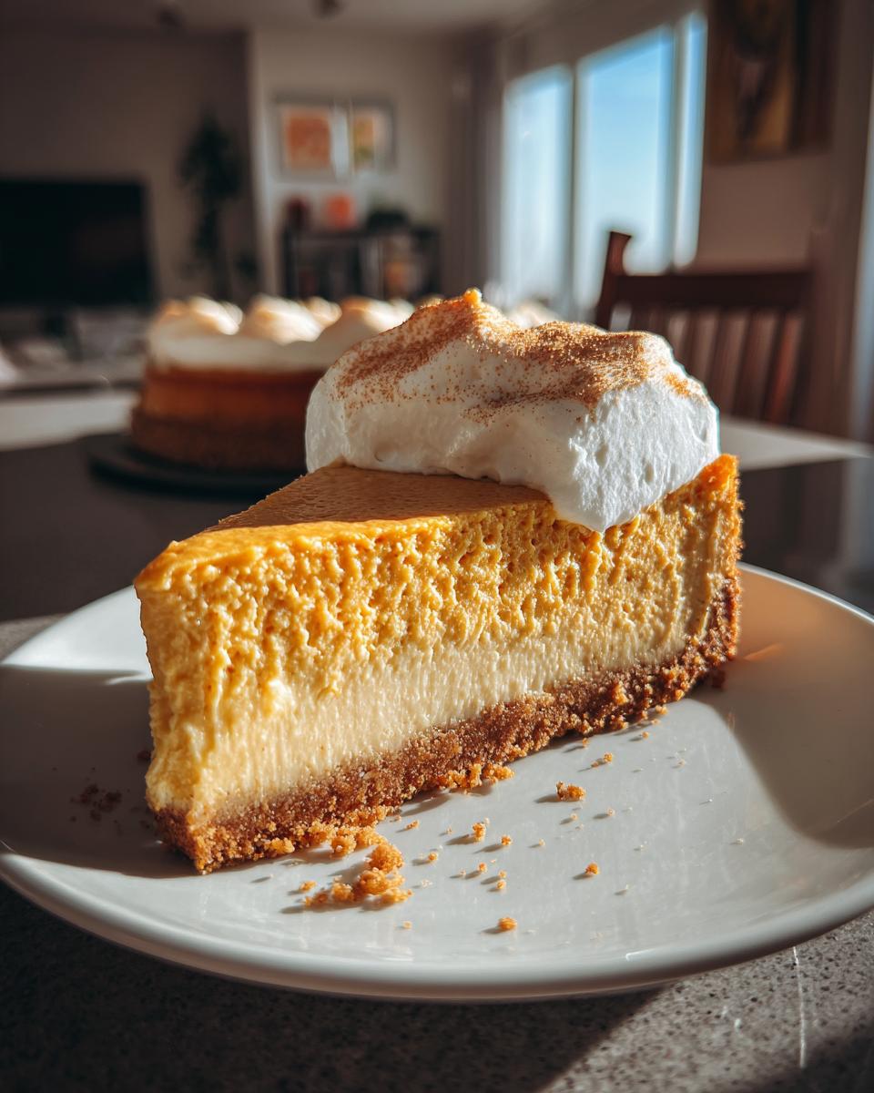 Quick & Delicious No Bake Pumpkin Cheesecake Recipe - detail 1
