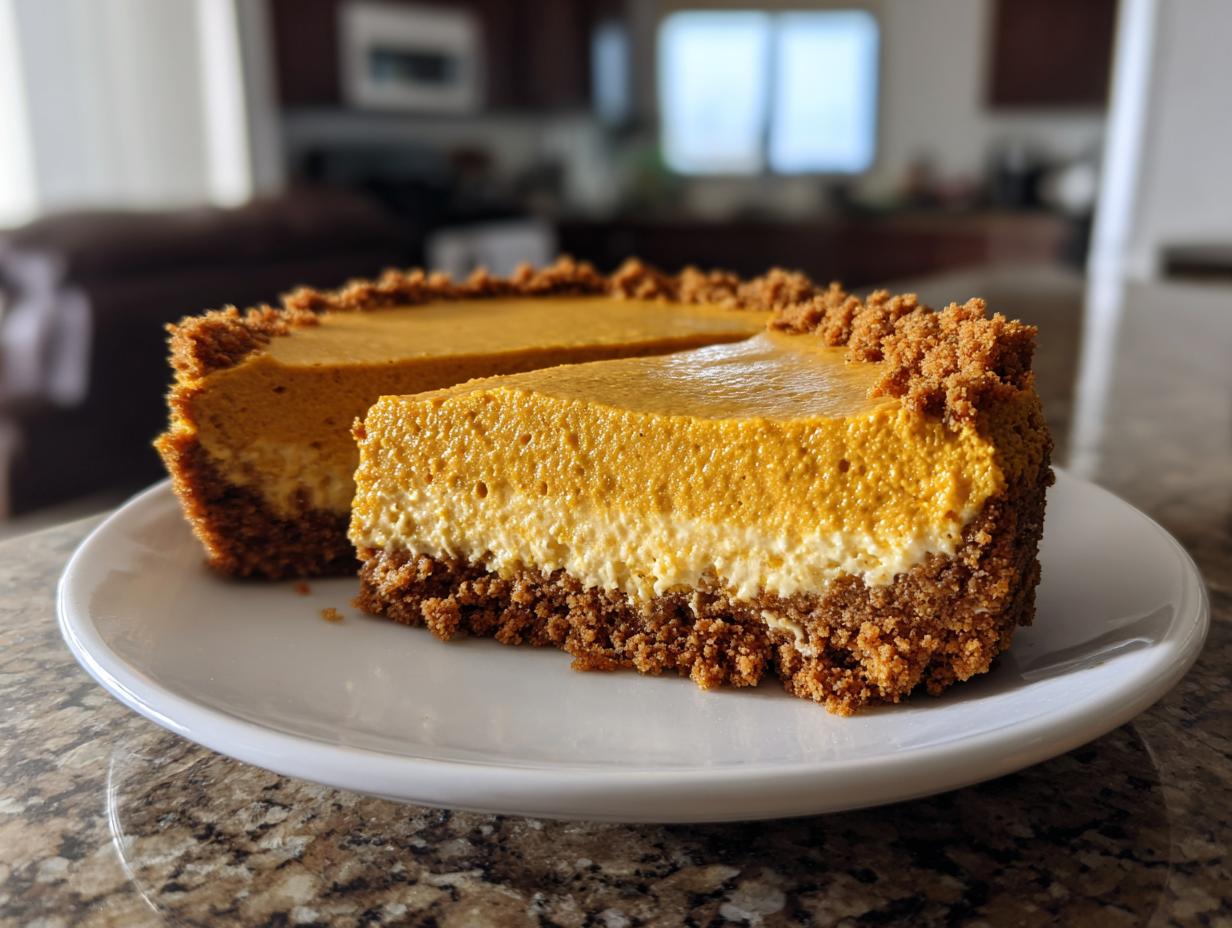Quick & Delicious No Bake Pumpkin Cheesecake Recipe - detail 2