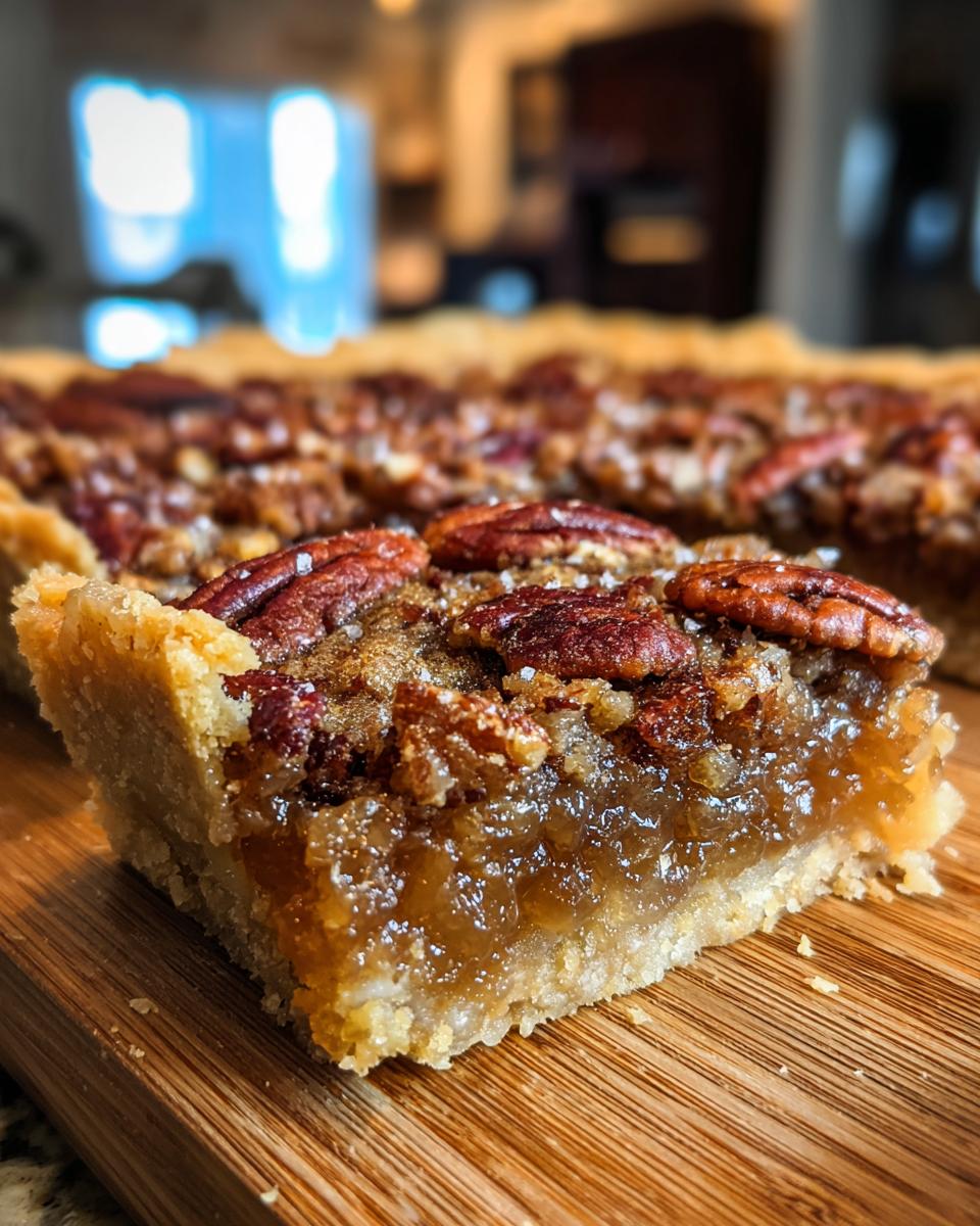 Really Easy Pecan Pie Bar Recipe - detail 2