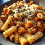 Roasted Butternut Squash & Sausage Pasta