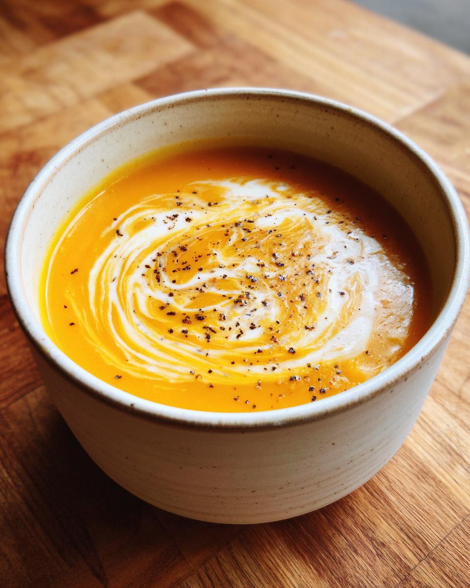 Roasted Butternut Squash Soup - detail 1
