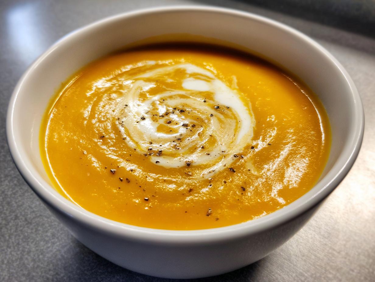 Roasted Butternut Squash Soup - detail 3