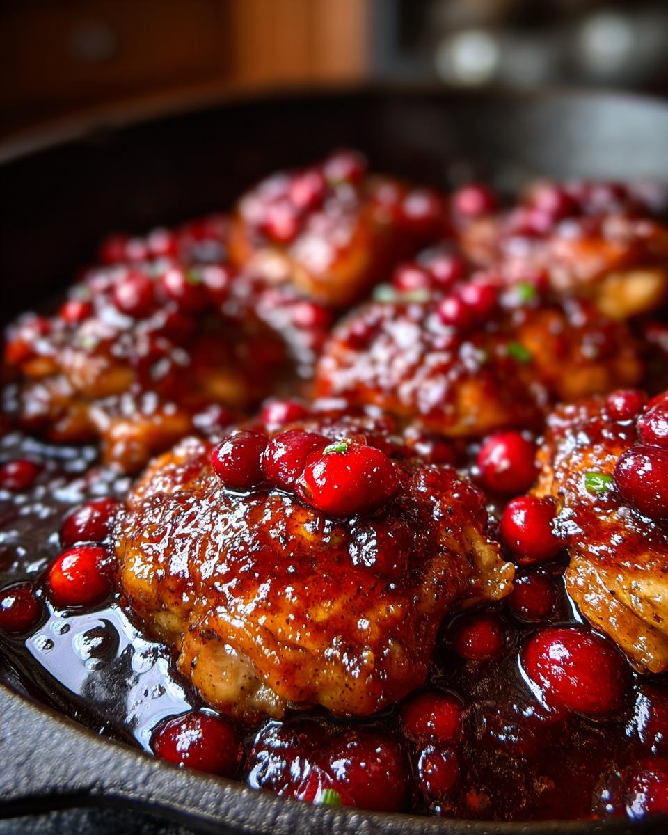 Skillet Cranberry Orange Chicken - detail 3
