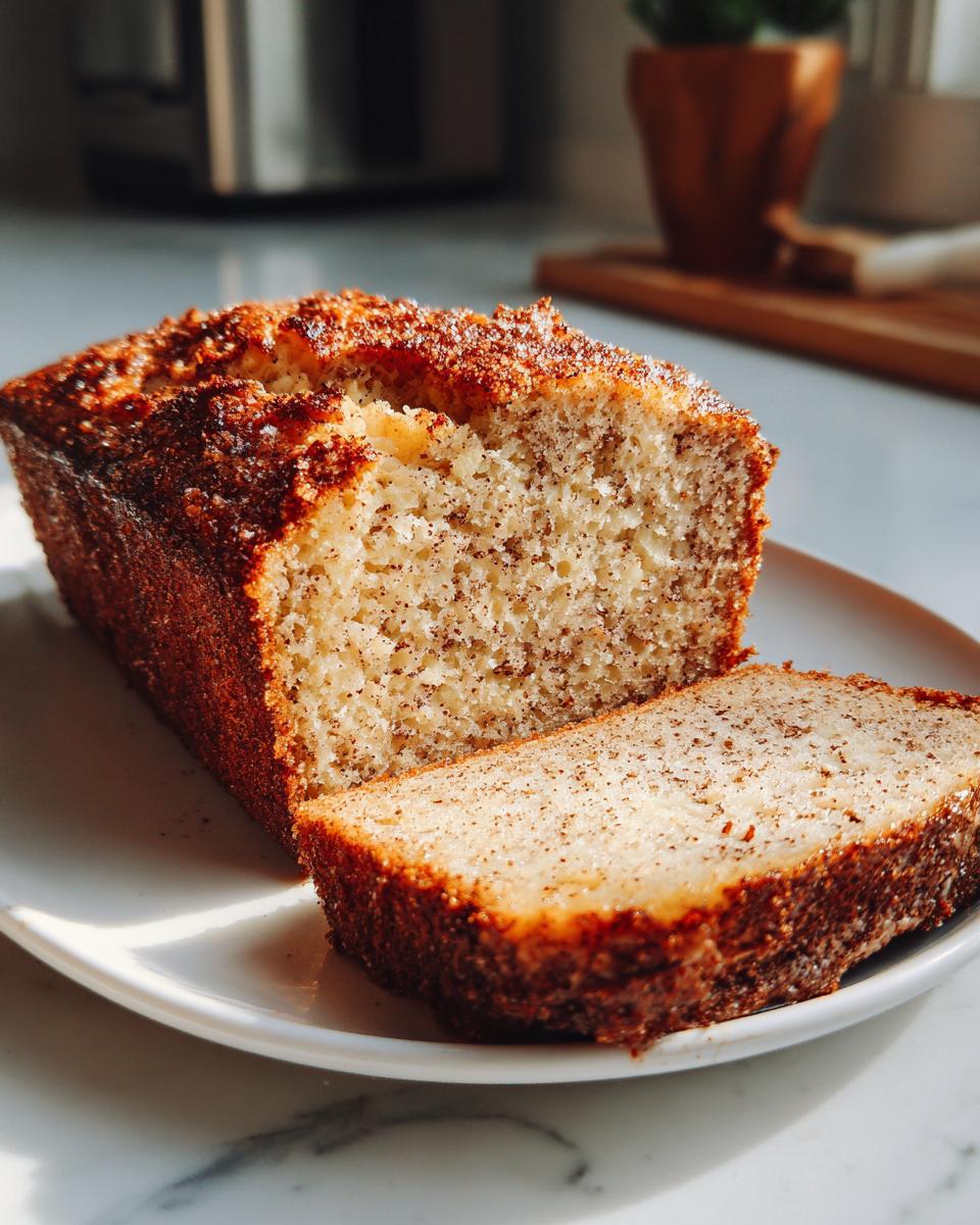Spiced Eggnog Loaf - detail 1
