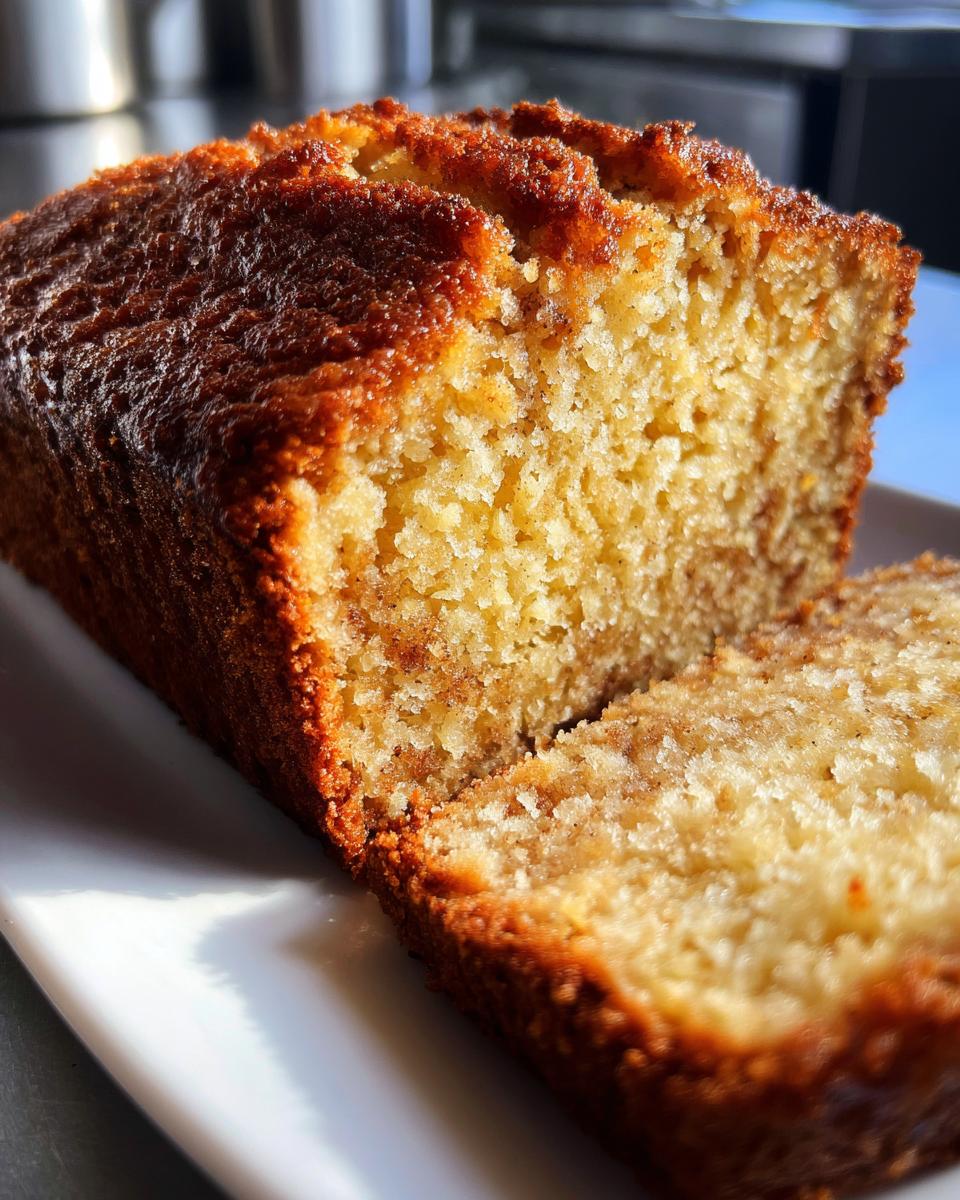 Spiced Eggnog Loaf - detail 3