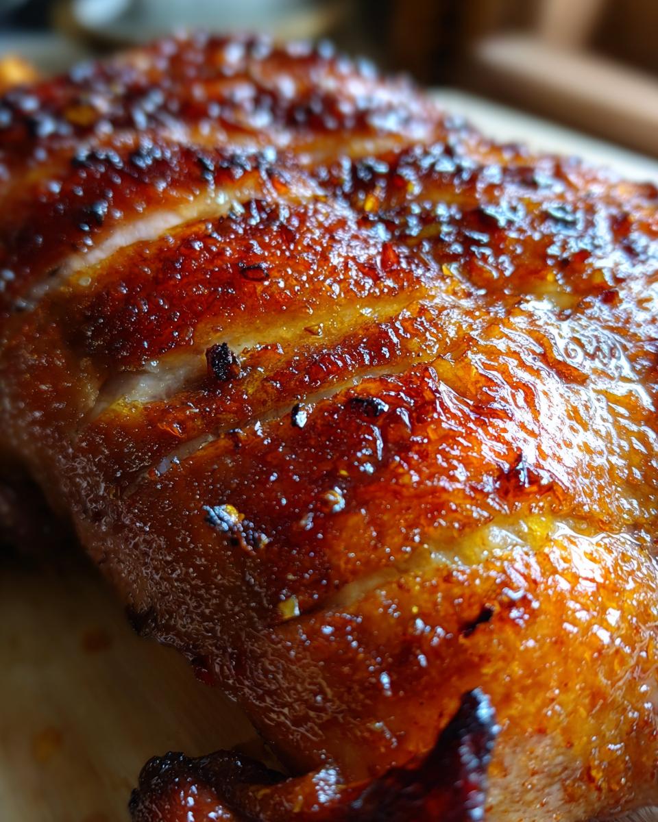 Spiced Roast Duck with Orange Glaze - detail 1