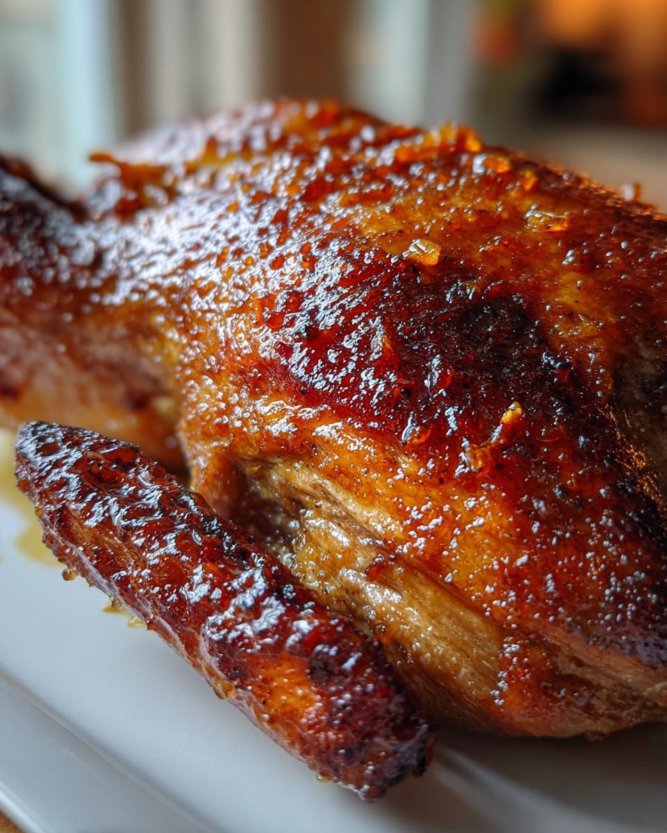 Spiced Roast Duck with Orange Glaze - detail 2