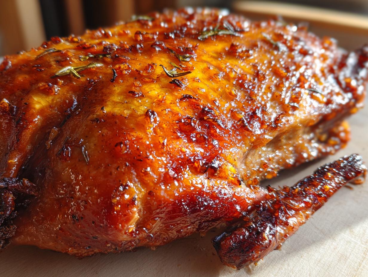 Spiced Roast Duck with Orange Glaze - detail 3
