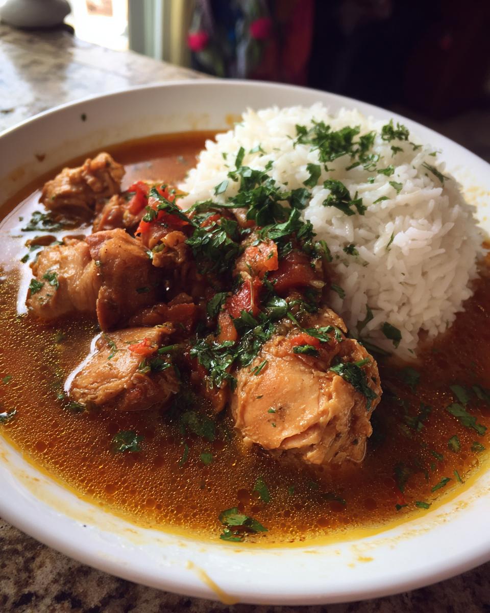 Spicy Puerto Rican Chicken Asopao Stew for Cozy Nights - detail 2