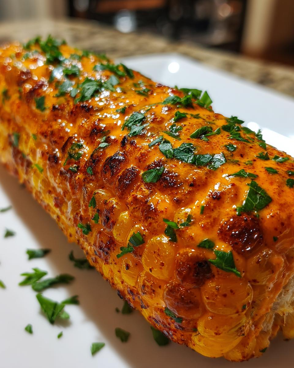 Spicy and Creamy Cajun Corn on the Cob with Zesty Toppings - Mellie Recipes - detail 2