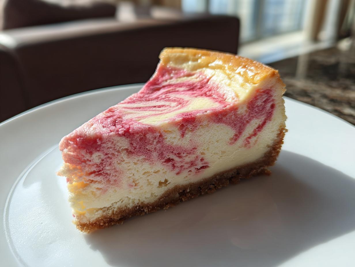 Strawberry Swirl Cheesecake Recipe - detail 3