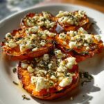 Sweet Potato Recipes: Honey Feta Sweet Potato Rounds