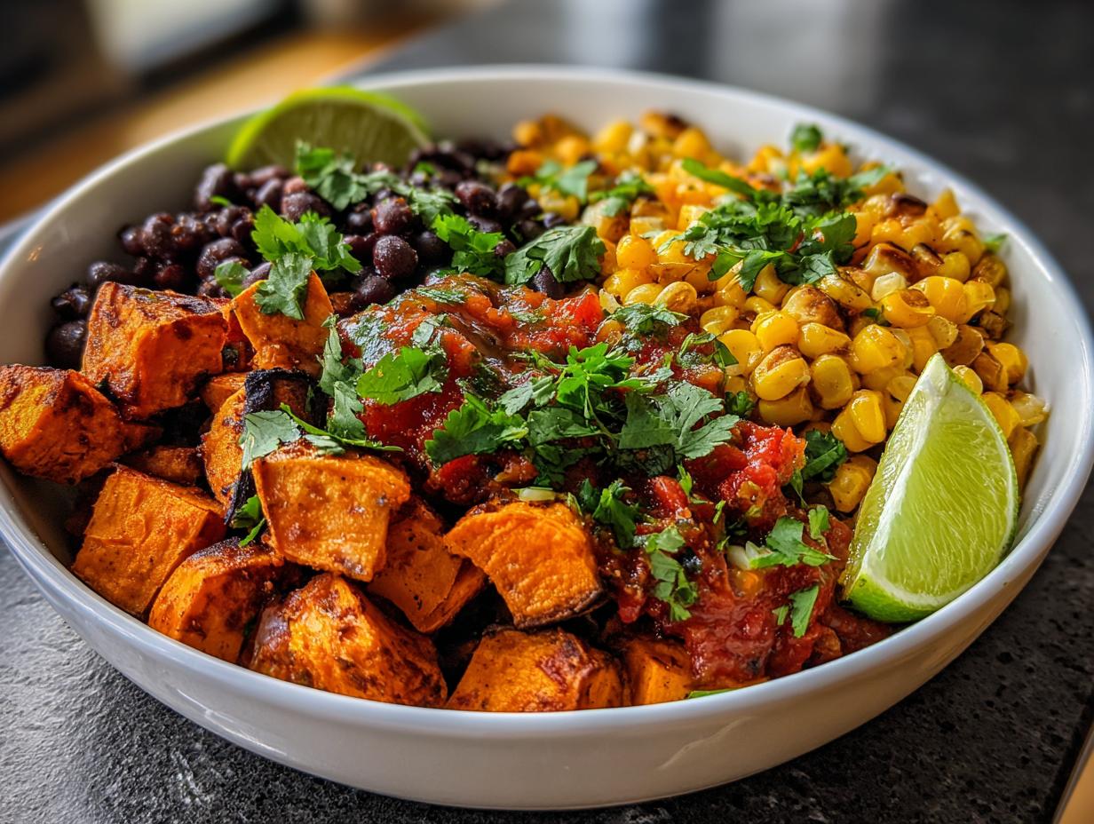 Sweet Potato Taco Bowls | Easy, Healthy Weeknight Dinner! - detail 3