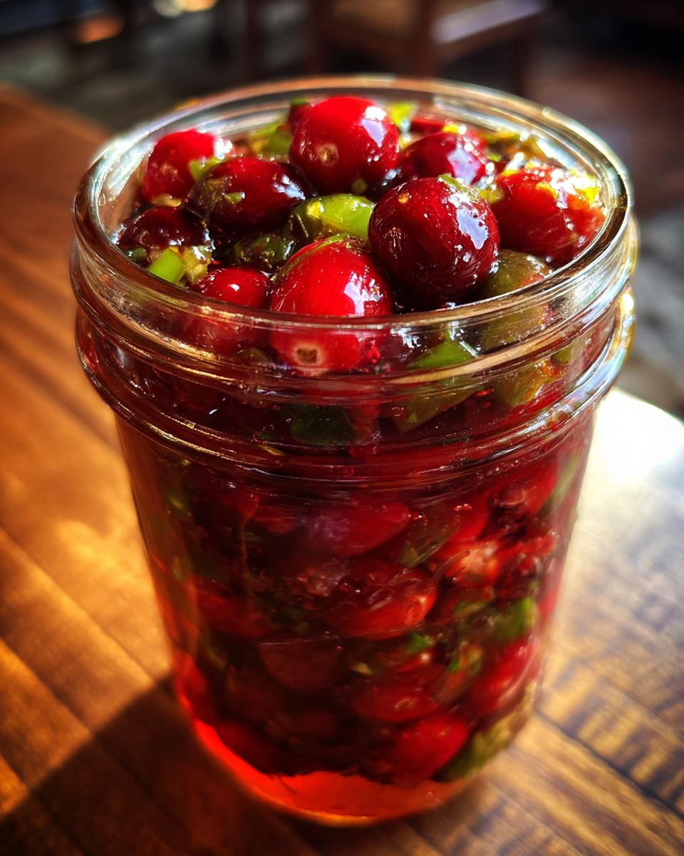 Sweet & Spicy Cranberry Jalapeño Cowboy Candy - detail 2