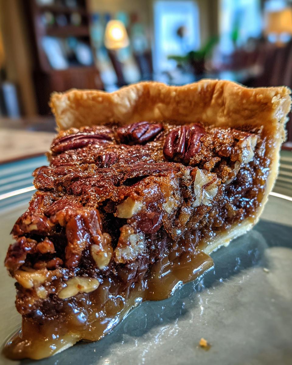 The Best Bourbon Chocolate Pecan Pie - detail 2