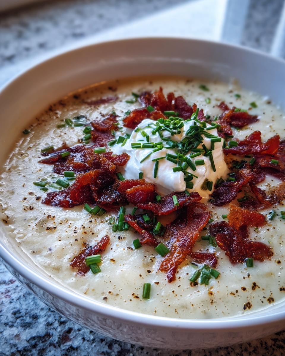 The Best Homemade Loaded Potato Soup - detail 1