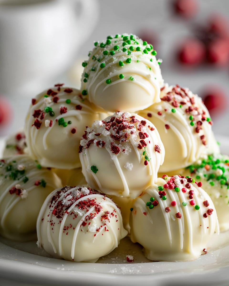 The Best Little Debbie Christmas Tree Cake Truffles - detail 2