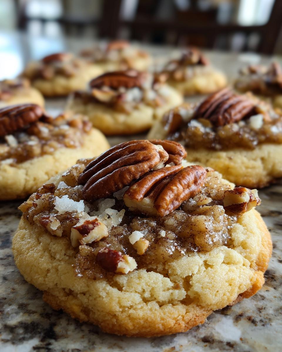The best pecan pie cookies a crumbl copycat cookie perfect for thanksgiving dinner and dessert - detail 1