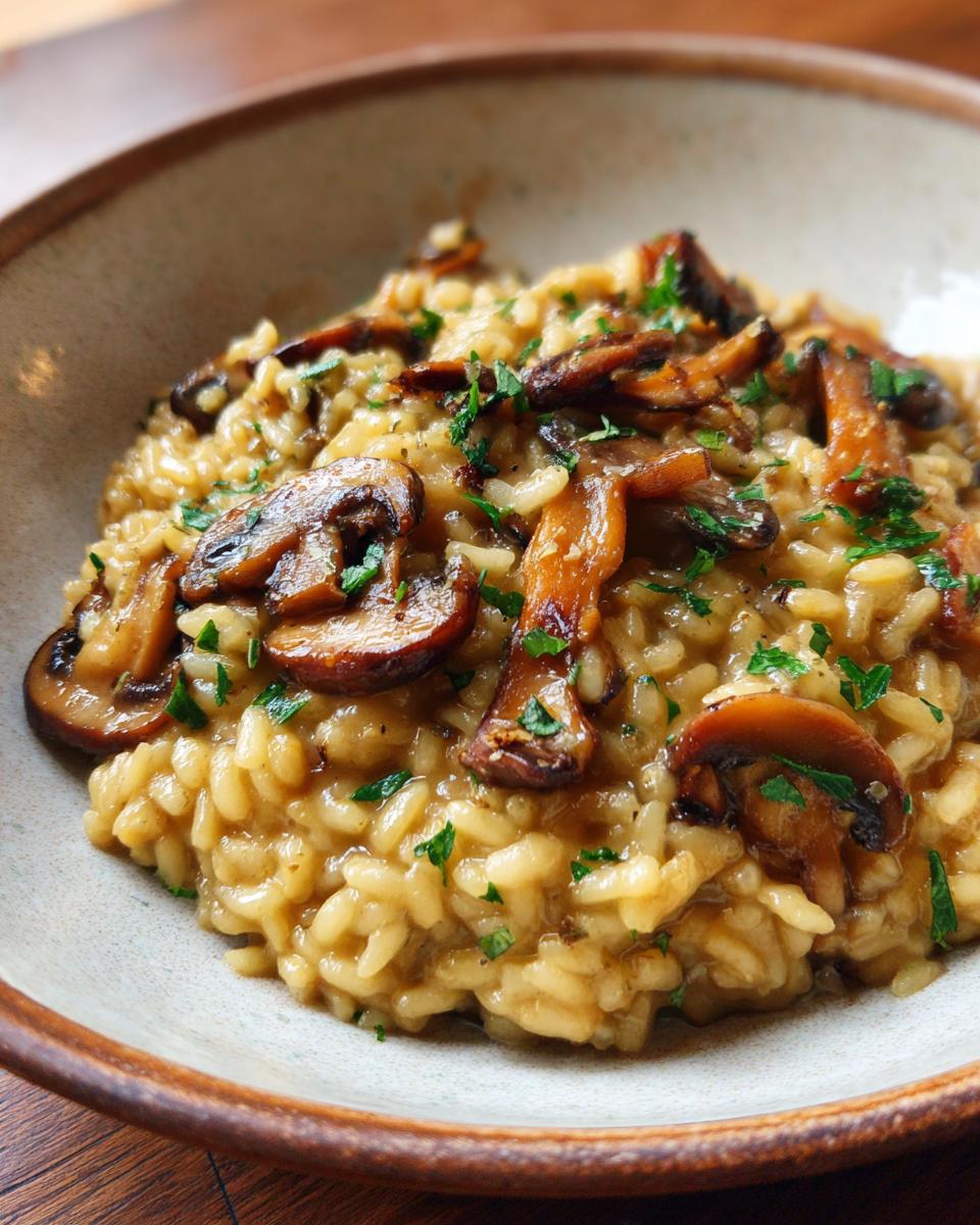 Truffle Mushroom Risotto - detail 1