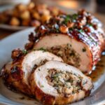 Turkey Ballotine with Chestnut Stuffing