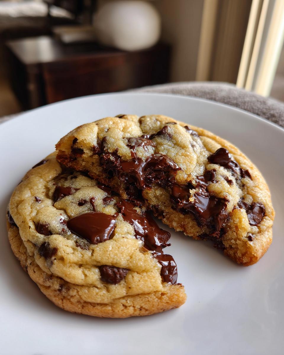 Ultra Thick Bakery Style Chocolate Chip Cookies – Crispy Edges, Gooey Centers - detail 2
