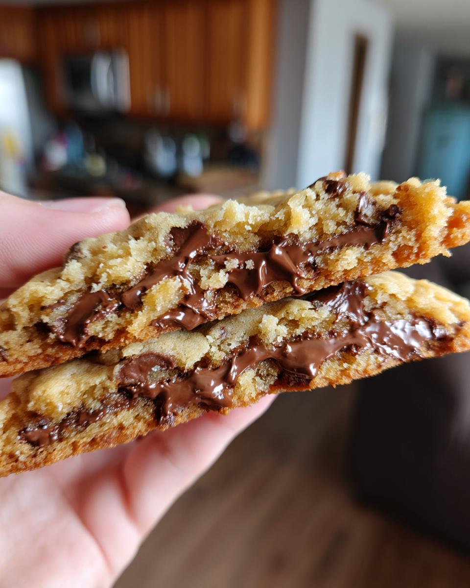 Ultra thick Bakery Style Chocolate Chip Cookies feature golden brown edges with … | Cookies recipes chocolate chip, Chocolate cookie recipes, Chocolate chip recipes - detail 2