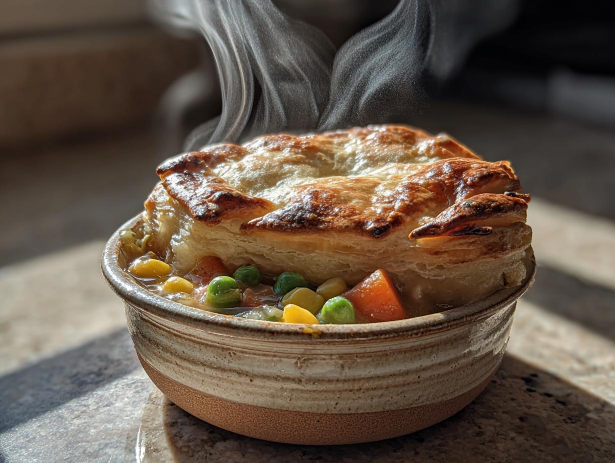 Veggie Pot Pie Soup – Cozy, Comforting & Packed with Healthy Vegetables! 🥕🥦 - detail 1