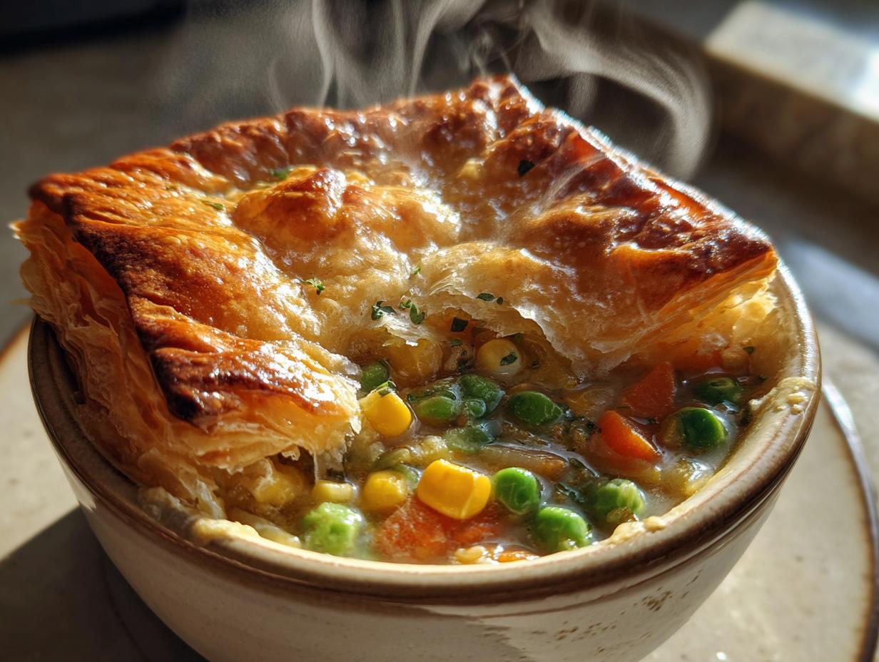 Veggie Pot Pie Soup – Cozy, Comforting & Packed with Healthy Vegetables! 🥕🥦 - detail 3
