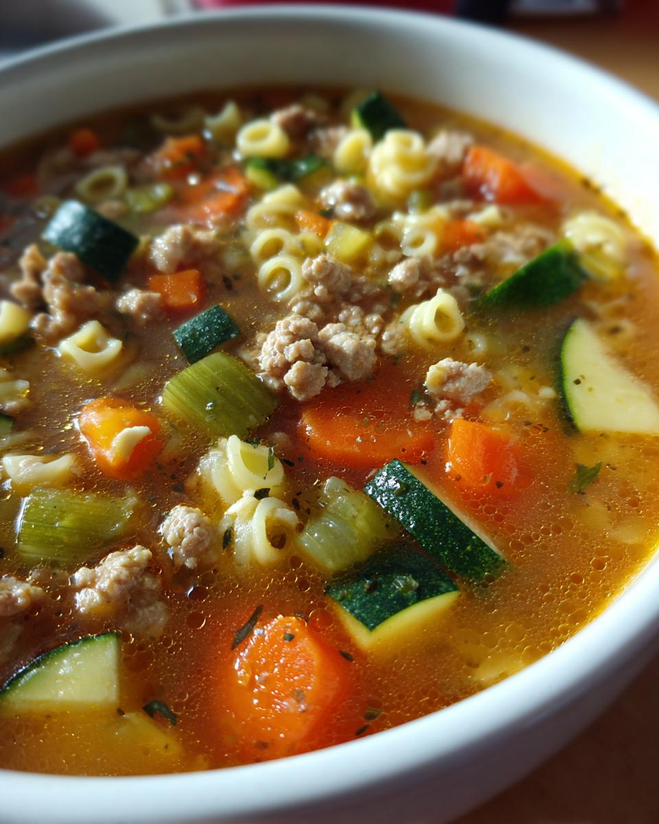 Weight Loss Soup (Turkey Vegetable Soup) from The Food Charlatan - detail 1