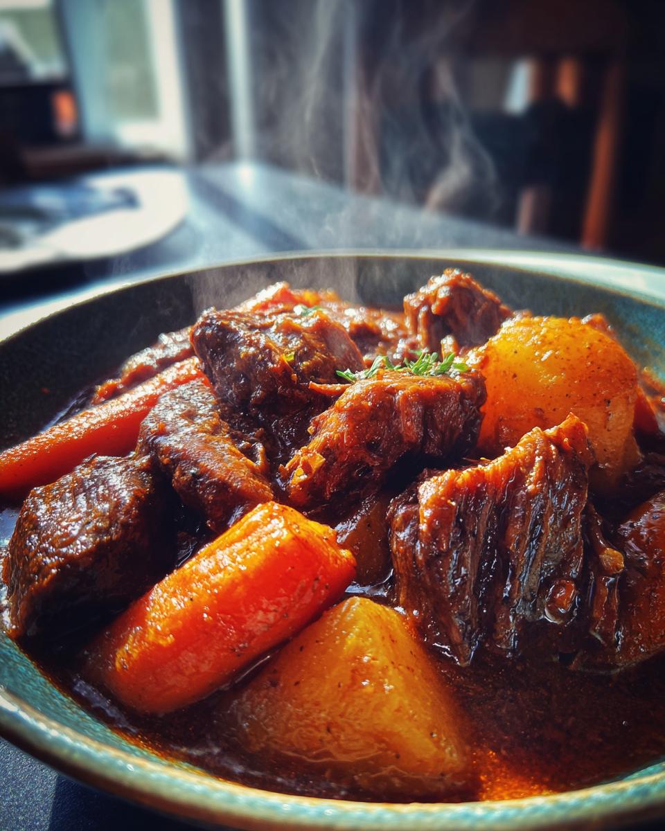 Witch’s Cauldron Beef Stew - detail 1