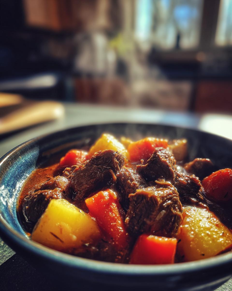 Witch’s Cauldron Beef Stew - detail 2