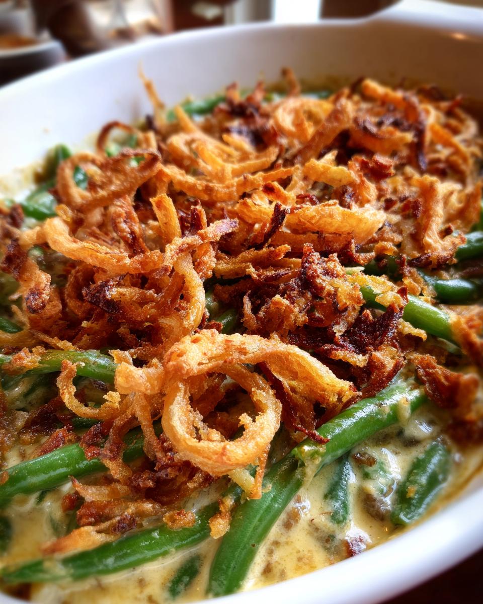 ultimate green bean casserole - detail 3