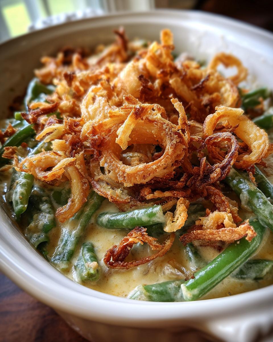 ultimate green bean casserole - detail 2