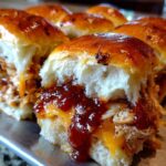 BBQ Chicken & Cheddar Pull-Apart Sliders